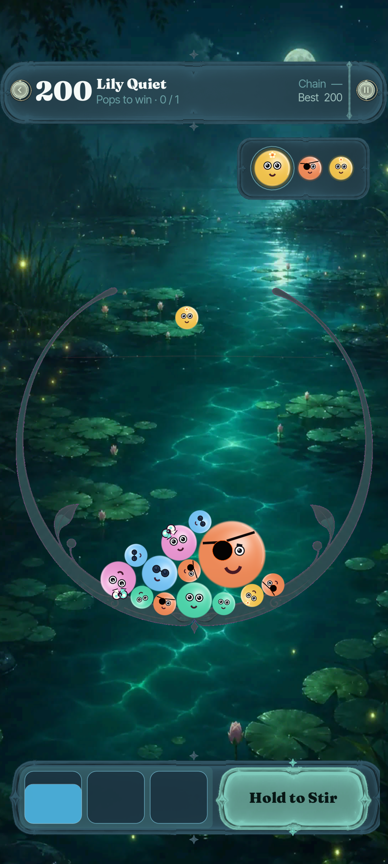 Pondlets drops progression